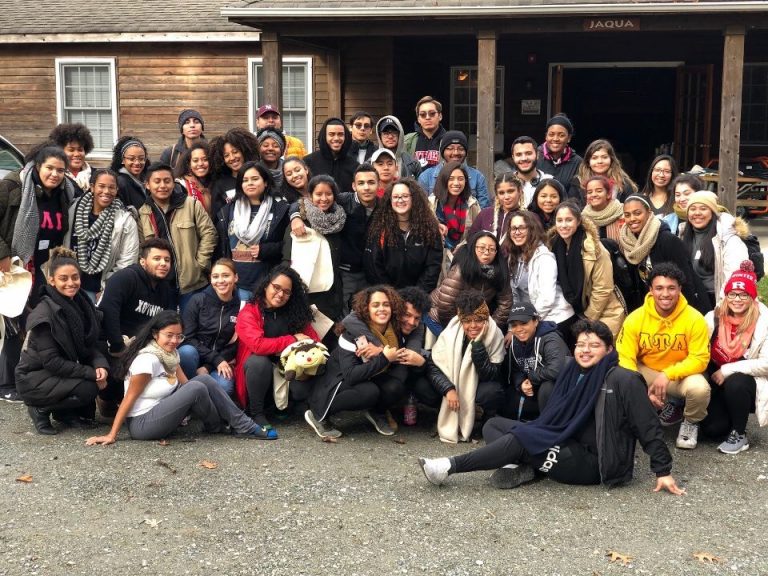 Students interested in leadership participate in the Center’s annual Manifestaciones Retreat.